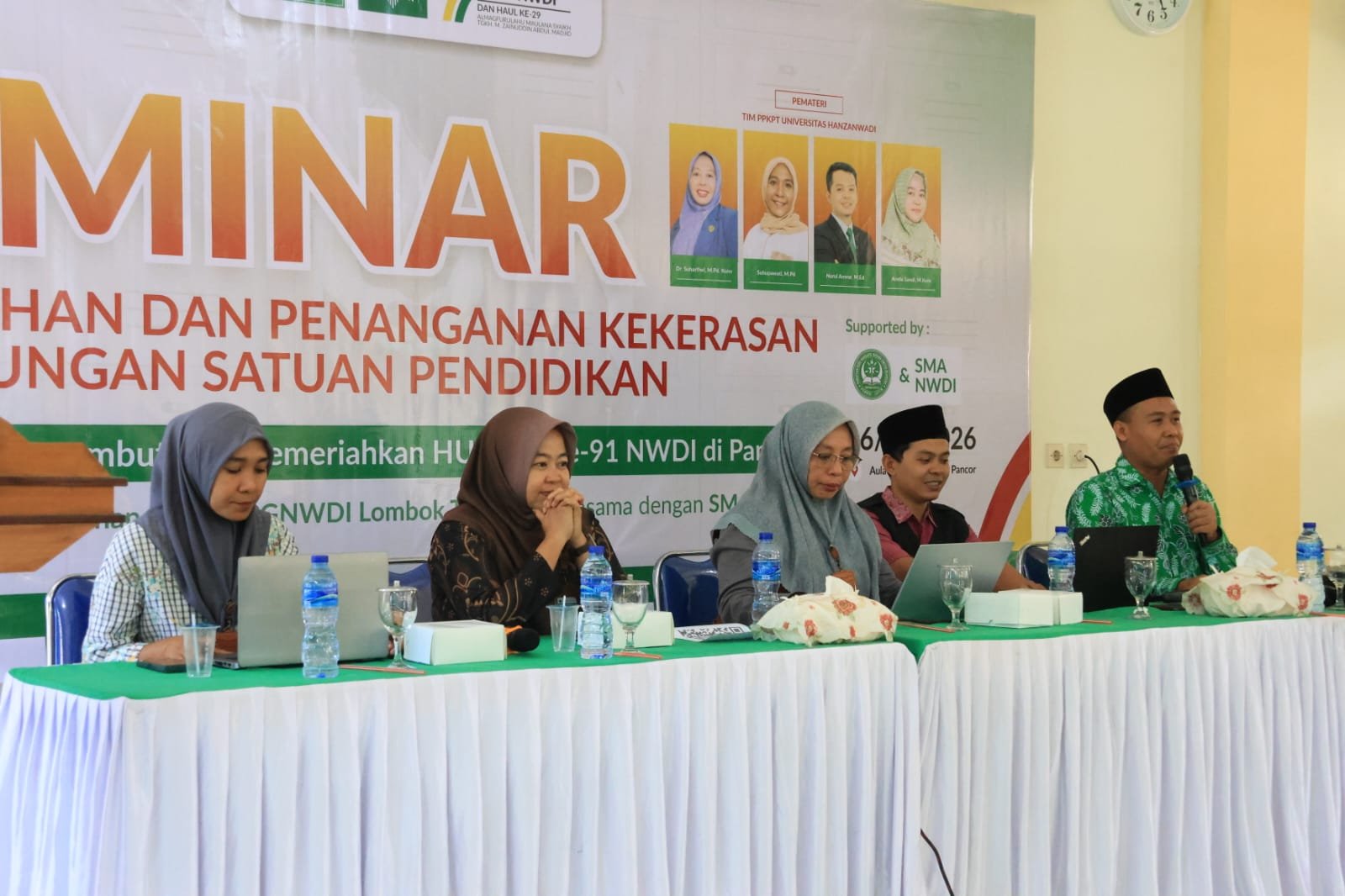 Pra-Hultah NWDI ke-91, Workshop Anti Kekerasan dan Tilawatil Qur’an Warnai Semarak HULTAH ke-91 NWDI